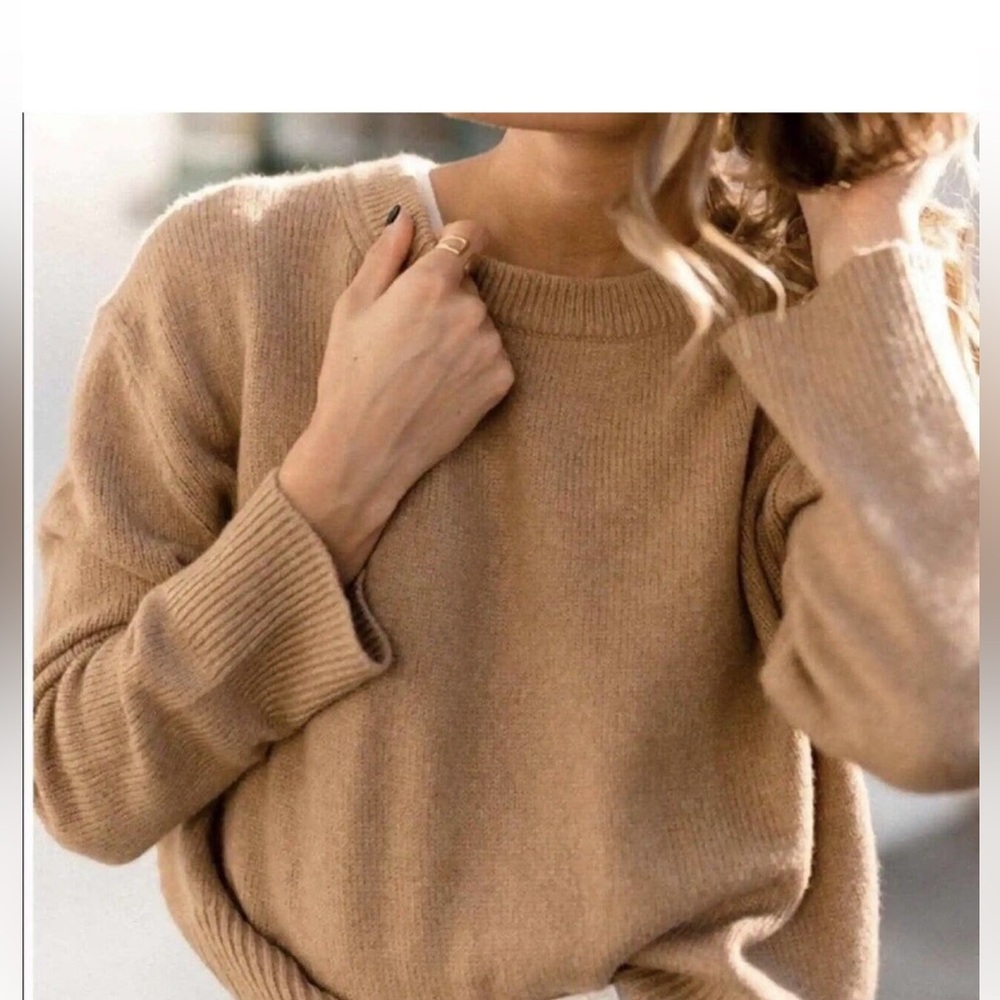 Jenni Kayne Atlas Merino Wool Cashmere
Crewneck Pullover Sweater Size XS